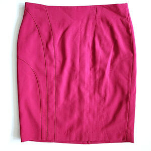Banana Republic Ponte Seamed Pencil Skirt – Cerise Pink – Size 14 – NWT